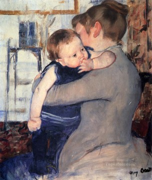 Mother And Child 1889 mothers children Mary Cassatt Oil Paintings